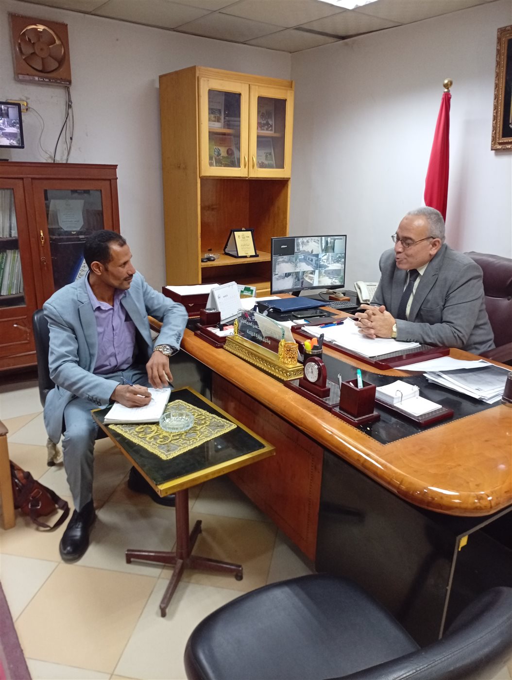 حوار مع وكيل وزارة الزراعة