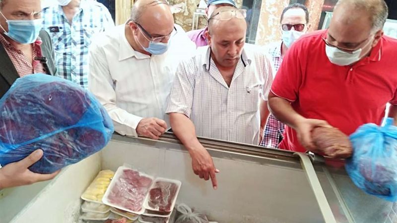 لحوم فاسدة... صورة