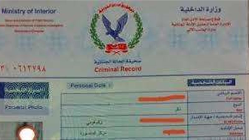الفيش الجنائى