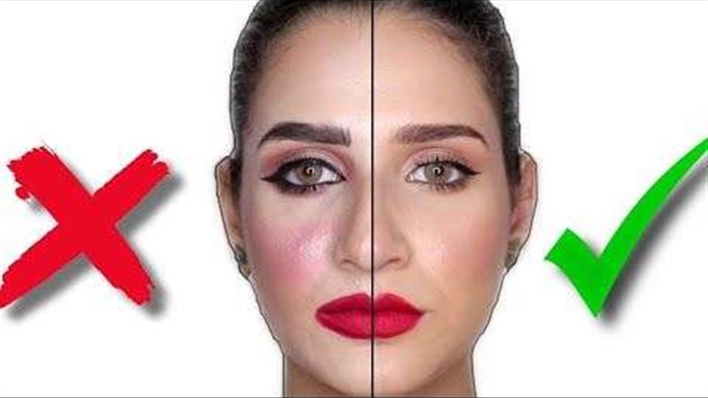 أخطاء المكياج