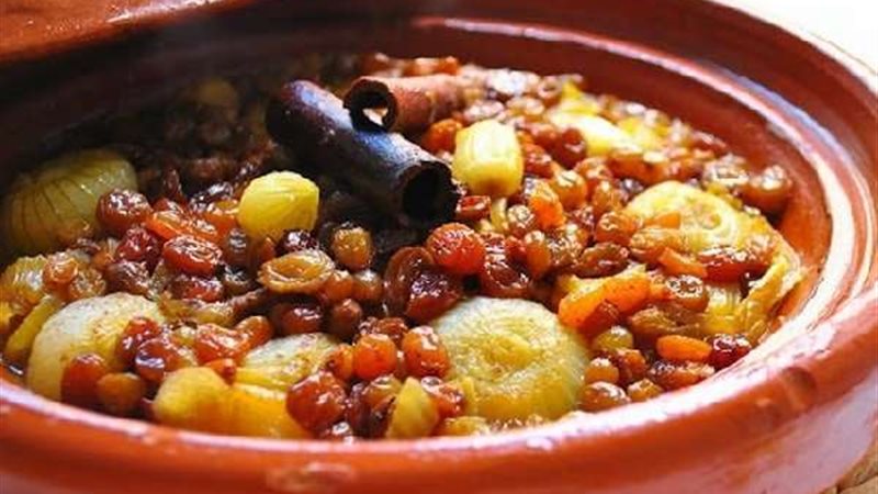 طاجن الخصار في الفرن