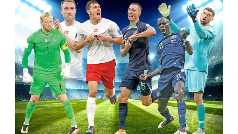 مباراة أستراليا والدنمارك