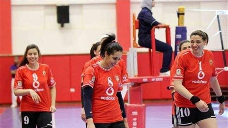 سيدات طائرة الأهلي