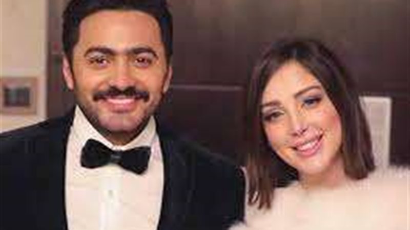 تامر حسني وبسمة بوسيل