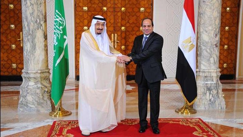 الرئيس السيسي والملك