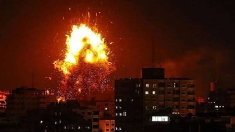 قصف شمال غزة