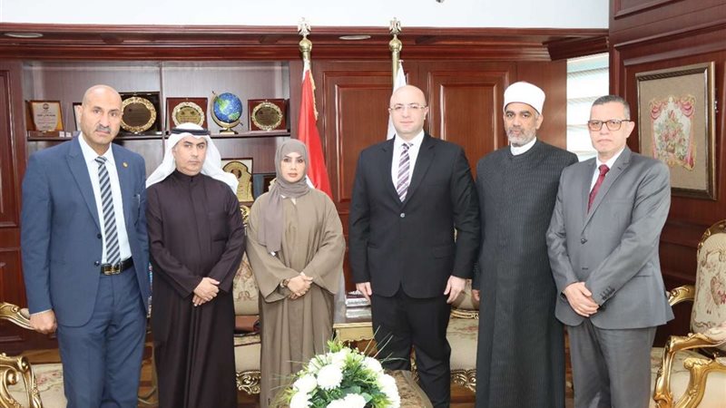 محافظ بني سويف بلتقي