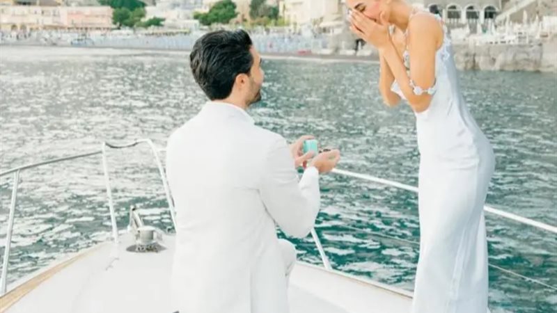 خطوبة نادين عبد العزيز