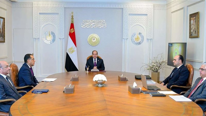 الرئيس السيسي خلال