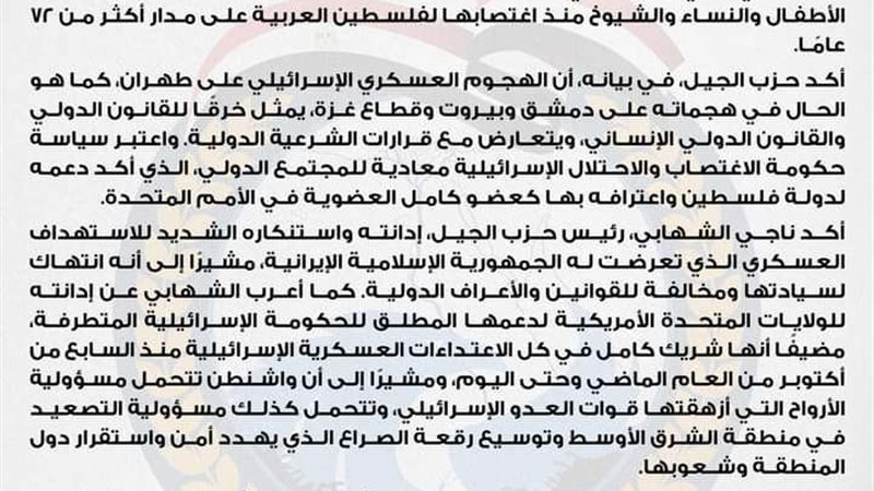 حزب الجيل الديمقراطى