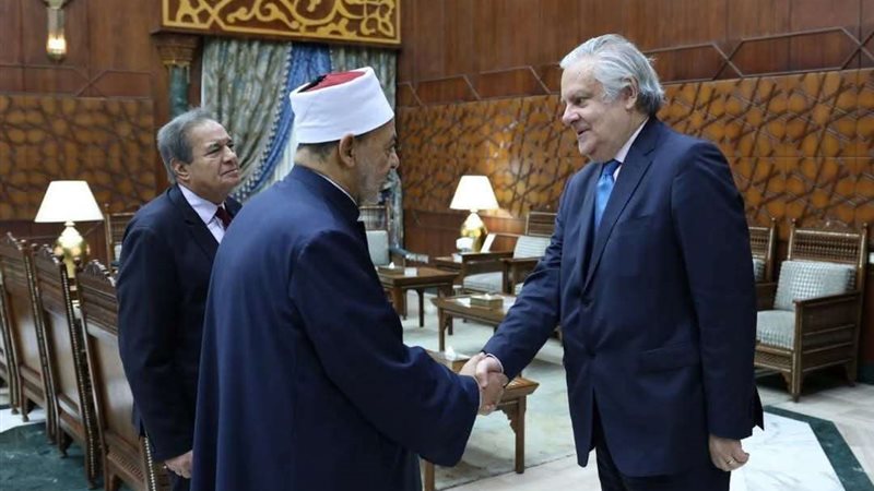 شيخ الأزهر وسفير