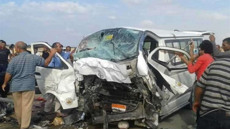 حادث ميكروباص