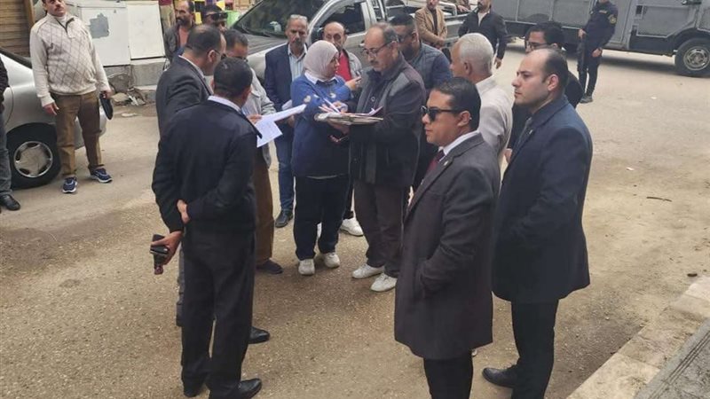جانب من معاينة النيابة