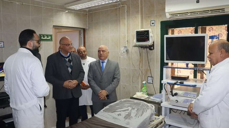محافظ القليوبية يتفقد