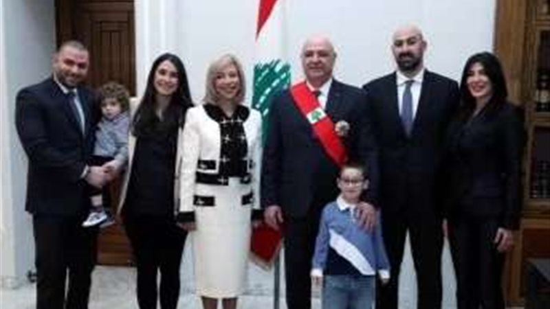 السيدة الأولى بلبنان،