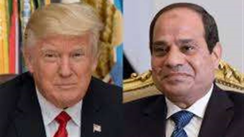 الريس السيسي ودنونالد