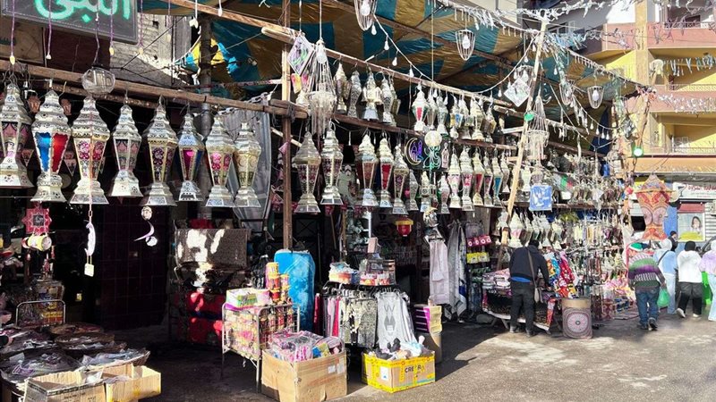 شوادر بيع زينة رمضان