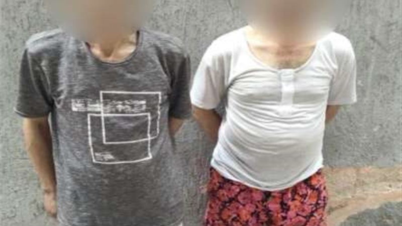 المتهمين والمضبوطات