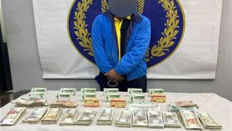 المتهمين والمضبوطات