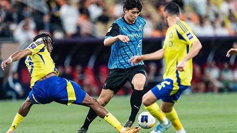 من مباراة النصر السعودي