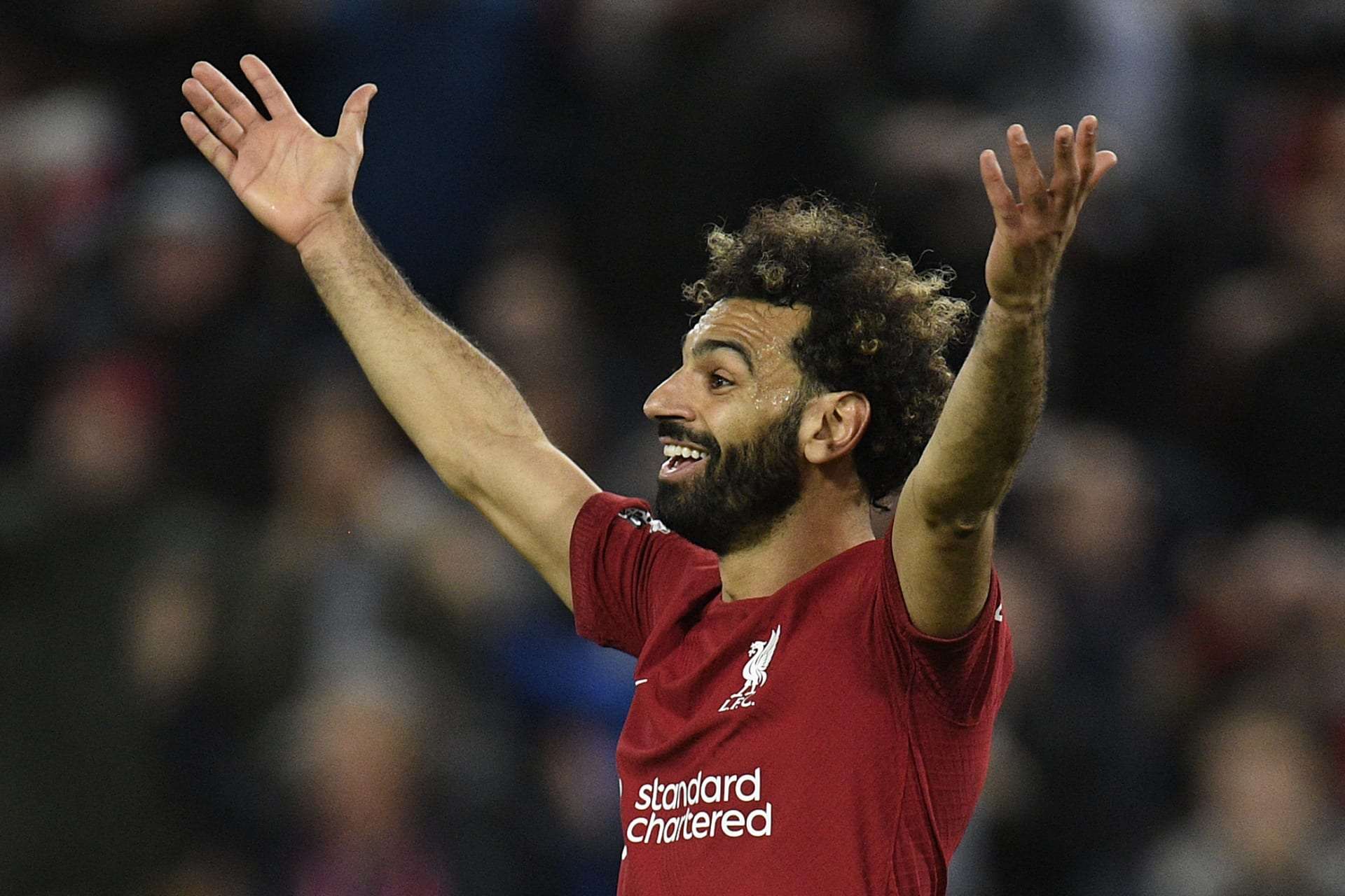 محمد صلاح يقود هجوم ليفربول أمام بولونيا بدوري أبطال أوروبا 